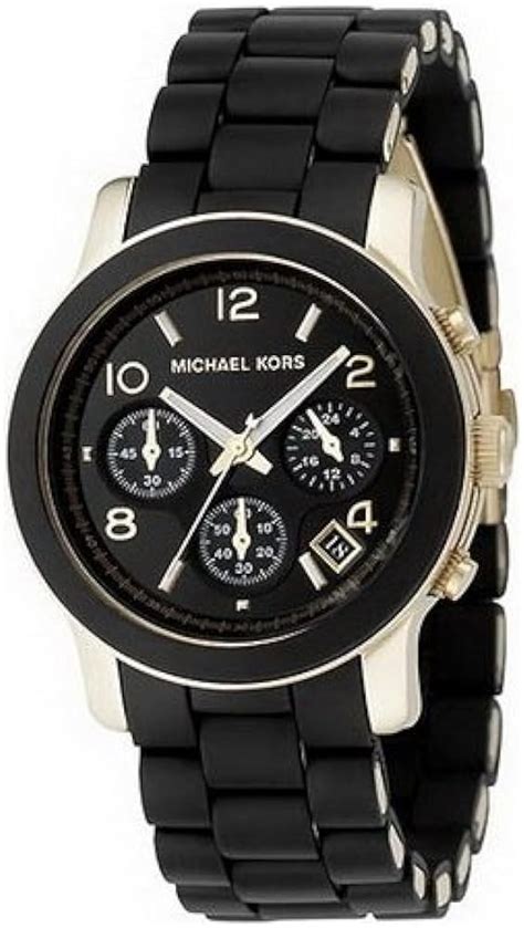 michael kors mk5191 amazon|Michael Kors Women's MK5191 Runway Black Watch .